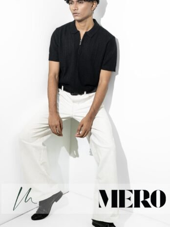 Express Edition Half Sleeve Polo Black